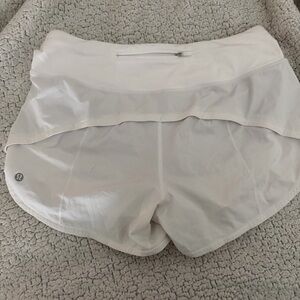 Lululemon White Shorts